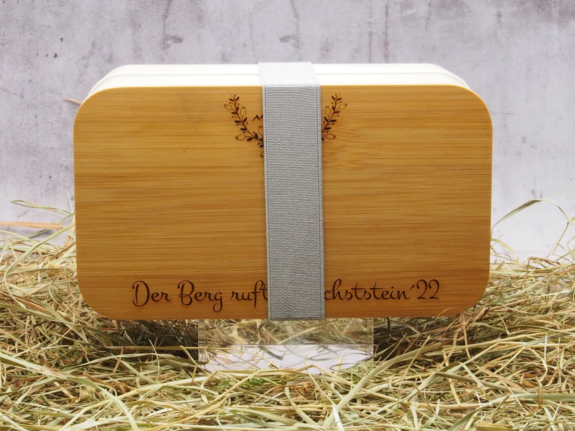 Jausenbox mit Doppelfach inkl. Wunschgravur