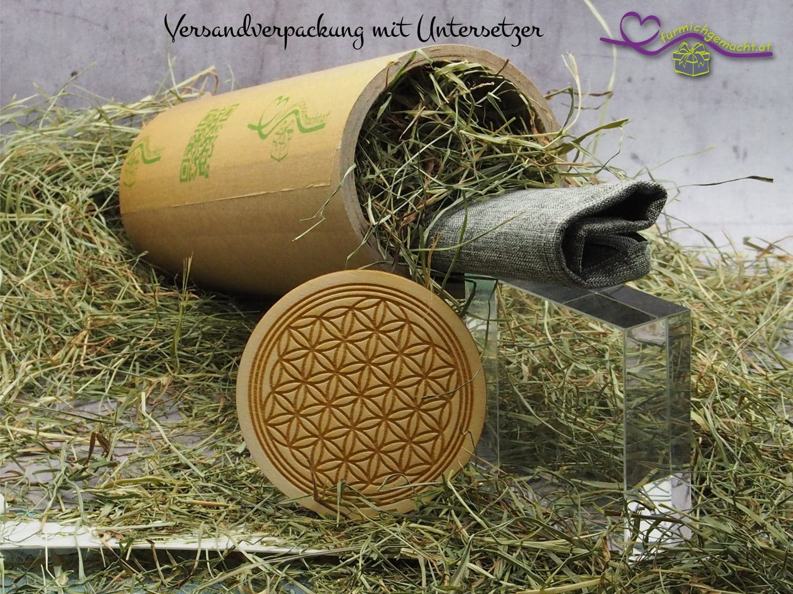 Küchenmesser mit Edelstahlklinge und Bambusgriff inkl. 2x Wunschgravur